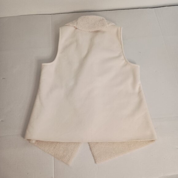 Lauren Ralph Lauren Faux Suede Sherpa Vest Women’s L - Large - Picture 8 of 14